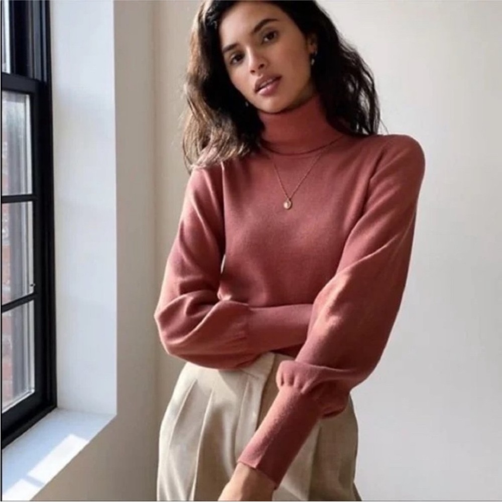 Wilfred Rebecca cropped turtleneck sweater